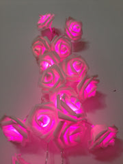 Glow Bloom LED Rose Lighting Chain