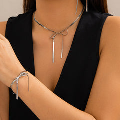 Elegance Bow Jewelry Set