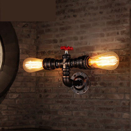Industrial Retro Wrought Iron Pendant Light