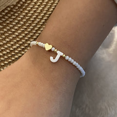 Pearl Script Custom Shell Beaded Jewelry