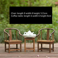 Crimson Rosewood Miniature Furniture Model