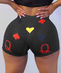 Flex Fit High-Waisted Workout Shorts