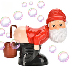 Jolly Bubble Santa Claus Music & Light Toy