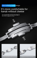 Steel Link 87 Stainless Steel Watch Band
