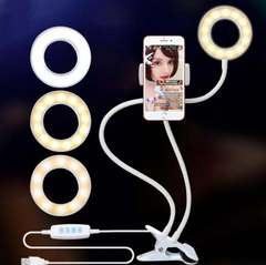 Radiance Glow LED Selfie Ring Light with Adjustable Stand