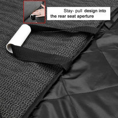 Luxury Guard Waterproof Rear Bench Seat Cover for Pets