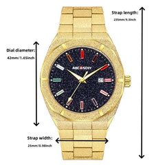 Diamond Oak Luxury Men's Watch