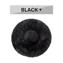 Cozy Paws Fluffy Donut Pet Bed