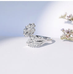 Zircon Blossom Women's Fashion Ring