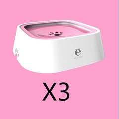 1.5L Anti-Overflow Floating Pet Water Bowl