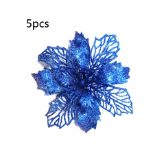 Sparkle Bloom Christmas Flower Ornaments