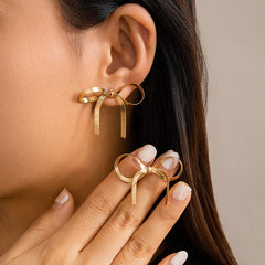 Elegance Bow Jewelry Set