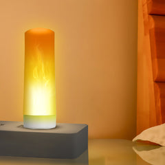 Flame Glow USB Atmosphere Candle Lamp