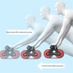 Ab Roll Pro Double Wheel Rebound Trainer