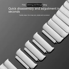 Steel Link 87 Stainless Steel Watch Band