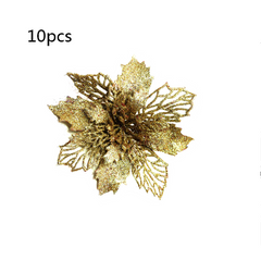 Sparkle Bloom Christmas Flower Ornaments