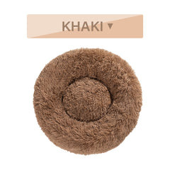 Cozy Paws Fluffy Donut Pet Bed