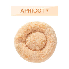 Cozy Paws Fluffy Donut Pet Bed