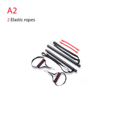 Body Workout Bar with Resistance Bands & Rubber Buckles