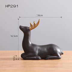Nordic Elegance Elk Decor