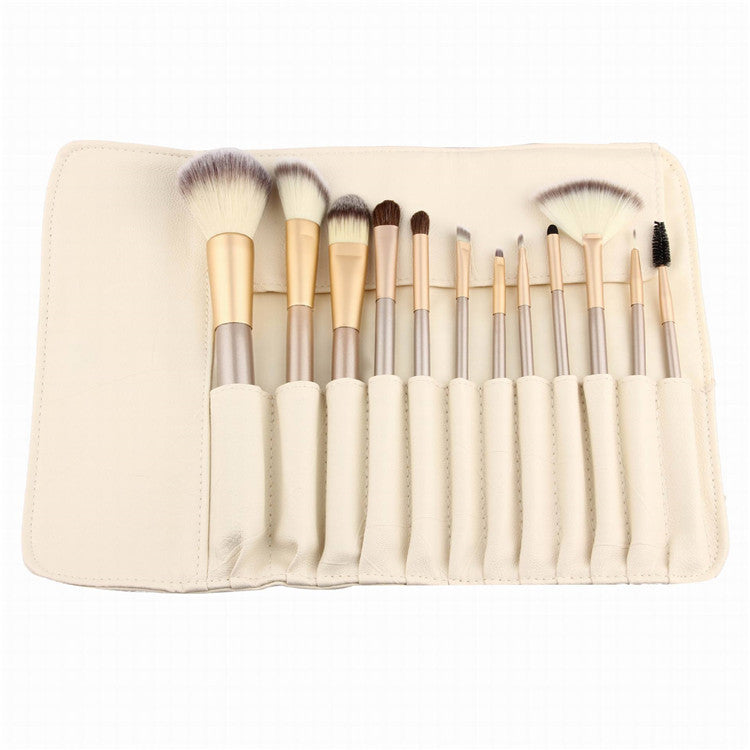 Spot Detonating 121824 White Makeup Brush & Tool Set