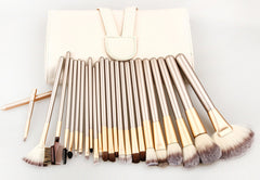 Spot Detonating 121824 White Makeup Brush & Tool Set