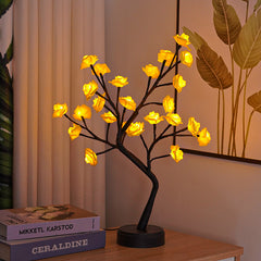 Rose Glow Fairy Table Lamp