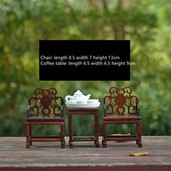 Crimson Rosewood Miniature Furniture Model