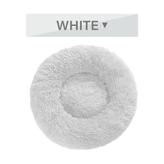 Cozy Paws Fluffy Donut Pet Bed
