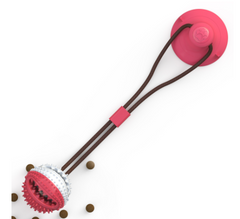 Suction Bite Interactive Dog Chew & Clean Toy