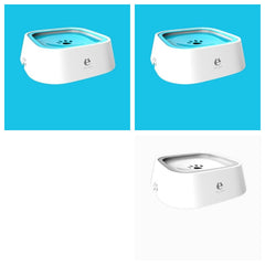 1.5L Anti-Overflow Floating Pet Water Bowl
