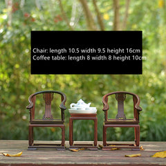 Crimson Rosewood Miniature Furniture Model