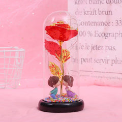 Ever Glow Enchanted Rose with LED Light