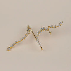 Elegant Leaf Zircon Fashion Bracelet for Women