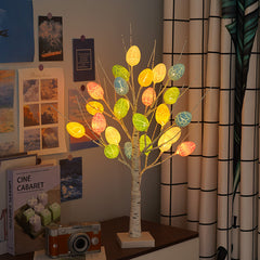 Spring Glow LED Birch Tree Easter Decoration
