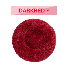 Cozy Paws Fluffy Donut Pet Bed