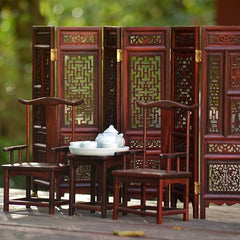 Crimson Rosewood Miniature Furniture Model