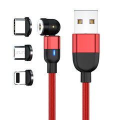 MagniFlex 540° Three-in-One Magnetic Charging Cable