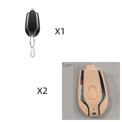 1500mAh Ultra-Compact Keychain Charger