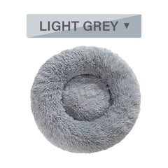 Cozy Paws Fluffy Donut Pet Bed