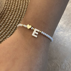 Pearl Script Custom Shell Beaded Jewelry