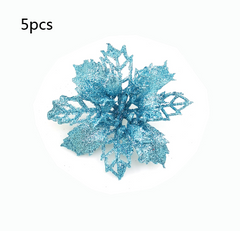 Sparkle Bloom Christmas Flower Ornaments
