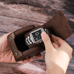 Lux Guard Single Leather Watch Storage Box