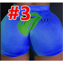 Flex Fit High-Waisted Workout Shorts