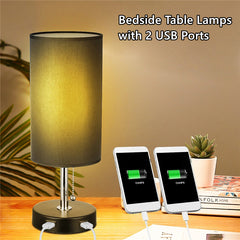 American Square Modern Bedside Lamp