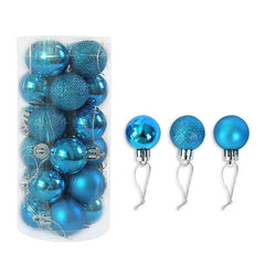 Shiny & Matte Christmas Ball Decorations