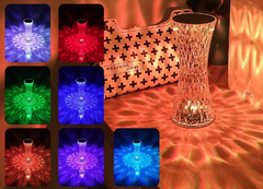 Creative Crystal Rechargeable Acrylic Bedside Lamp