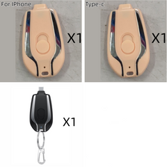 1500mAh Ultra-Compact Keychain Charger