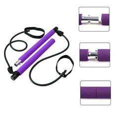Flex Bar Pilates Resistance Workout Kit