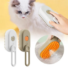 Groom Ease Electric Spray & Massage Pet Brush